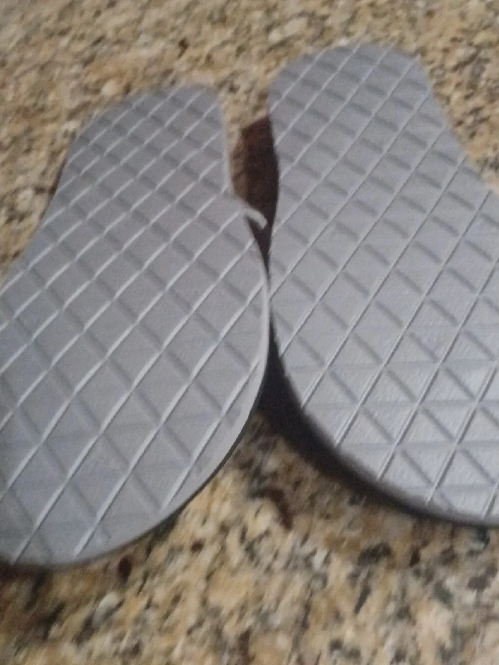 adidas Black Footbed with Gray Straps Flip Flops